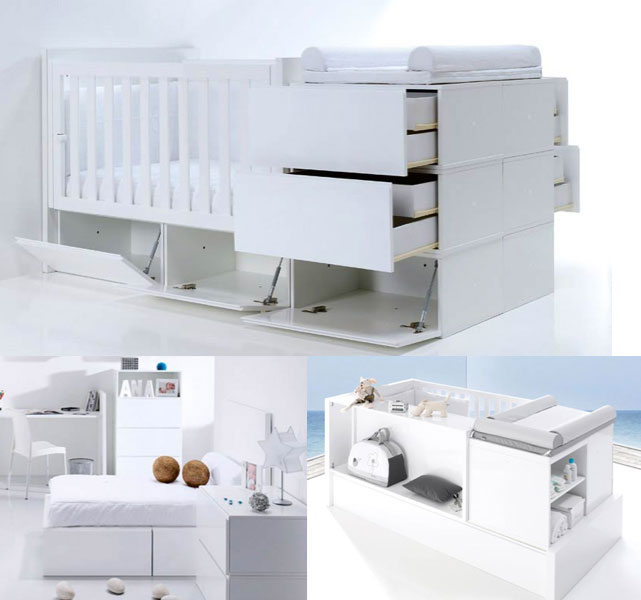 Crib Las Cunas Para BebÃ©s LEO In Bedside Crib - Main Image