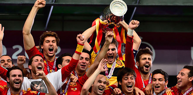 Celebración Eurocopa