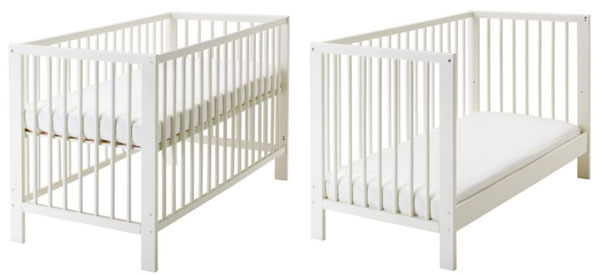Cuna convertible de Ikea