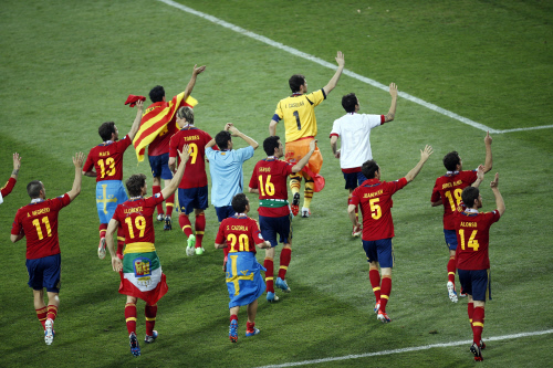 Festejo de Eurocopa
