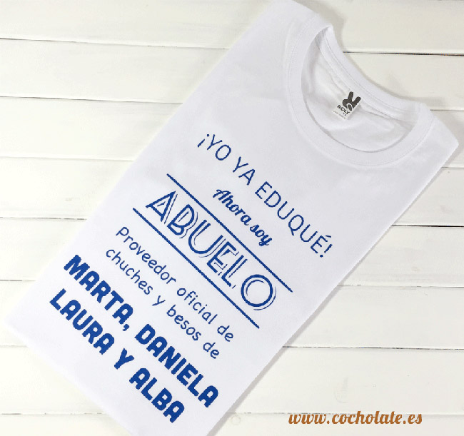 playeras para papa y abuelo