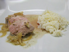 Solomillo de cerdo con vino blanco