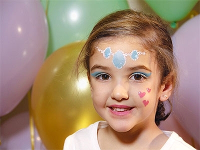 Maquillaje de princesa Jasm&iacute;n para ni&ntilde;as