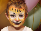 Pintacaras de Tigre para niños
