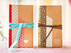 Libreta artesanal decorada con washi tape