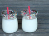 Vasitos de leche divertidos