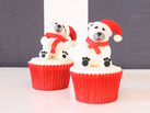 Ideas para decorar deliciosos cupcakes de Navidad
