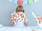 Manualidades para el Día del Padre: Un corazón de chuches. 